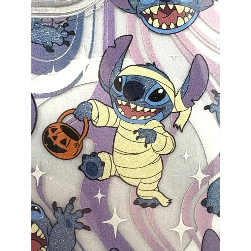 Disney Stitch Halloween Skinnydip iPhone 13 / 14 / 15 Hard Case Beaded Strap NIP